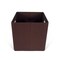 John Louis Home Fabric Bins, Canvas, Chocolate, 11 in W BIN-C-C06 - alternate 2